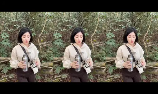 户外爬山被男子强迫做羞耻的事情_爆乳妹穿着瑜伽裤爬山被强制猥亵得逞