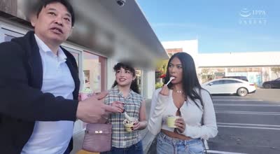 HIKR-243 ロスでナンパしたセックスポテンシャル高めの大学生2人组を胜手にAVデビュー！！ピクシ―（23）＆レイナ（21）