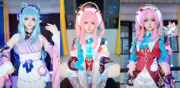 抖音二次元网红【兔晴晴】定制私拍火爆流出，超美萝莉大跳淫贱骚舞，火辣身姿引爆禁忌欲望